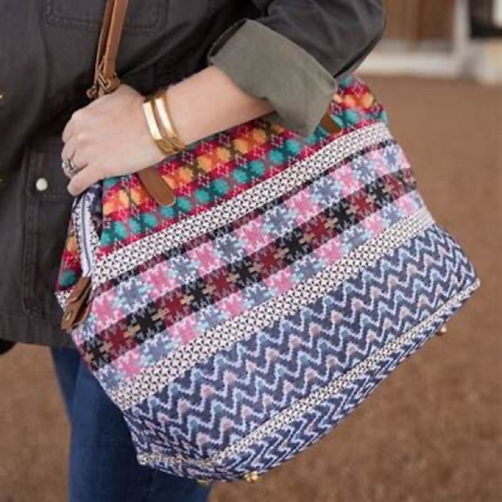 Noonday Collection Kathmandu Tote, Made in Nepal, Like New, Artisan Made Bag